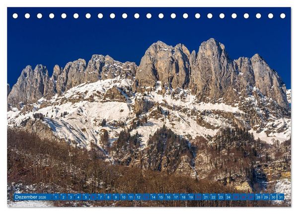 Produktbild: Imposante Berge (Tischkalender 2026 DIN A5 quer), CALVENDO Monatskalender