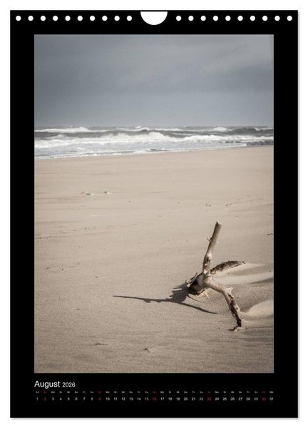 Produktbild: Geheimnisvolles Sylt 2026 (Wandkalender 2026 DIN A4 hoch), CALVENDO Monatskalender