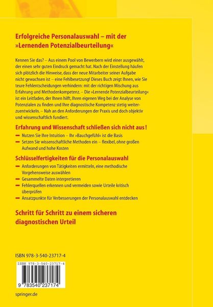 Produktbild: Potenzialbeurteilung - Diagnostische Kompetenz entwickeln, die Personalauswahl optimieren