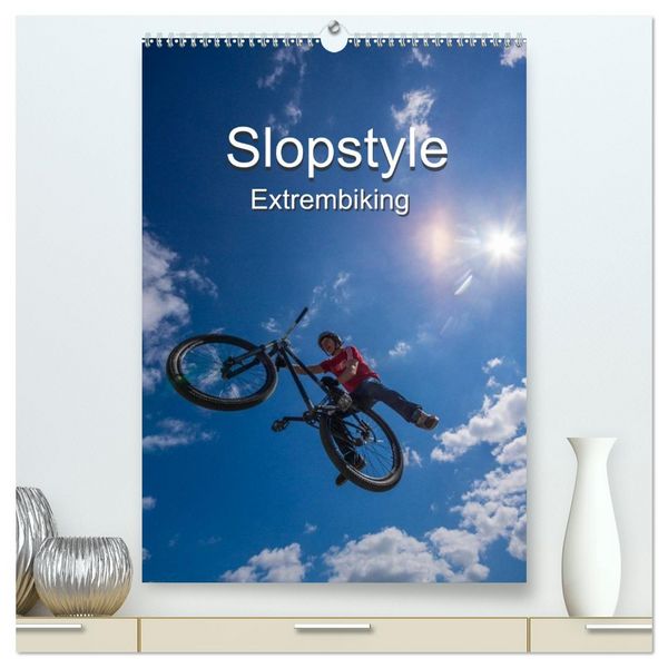 Produktbild: Slopestyle Extrembiking (hochwertiger Premium Wandkalender 2026 DIN A2 hoch), Kunstdruck in Hochglanz