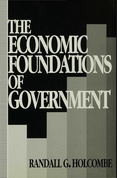 Produktbild: The Economic Foundations of Government