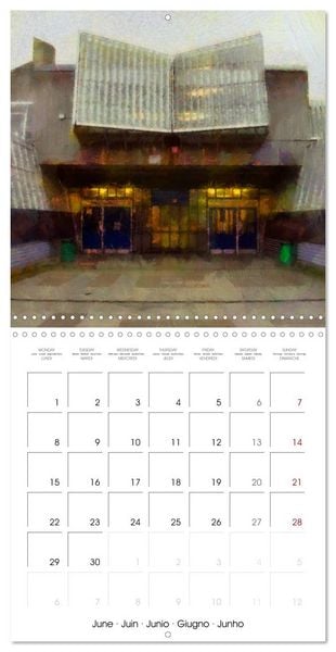 Produktbild: Brutalist Architecture of London (Wall Calendar 2026 12 &times; 12 Inch) CALVENDO 12 Month Wall Calendar