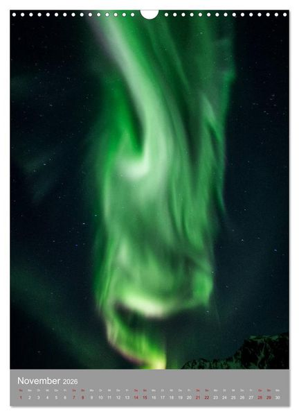 Produktbild: Farbige N&auml;chte (Wandkalender 2026 DIN A3 hoch), CALVENDO Monatskalender