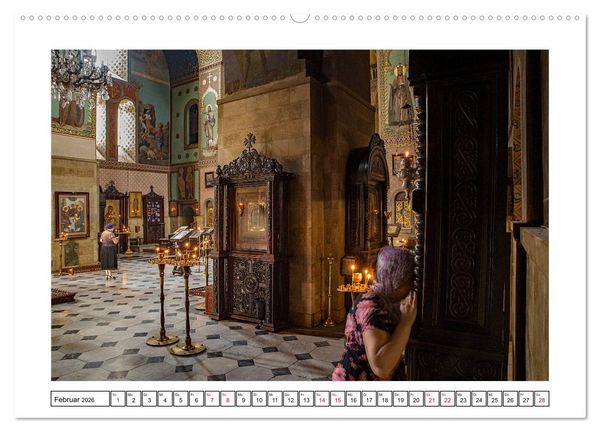 Produktbild: Tiflis - Streifz&uuml;ge durch die georgische Hauptstadt (hochwertiger Premium Wandkalender 2026 DIN A2 quer), Kunstdruck in Hochglanz
