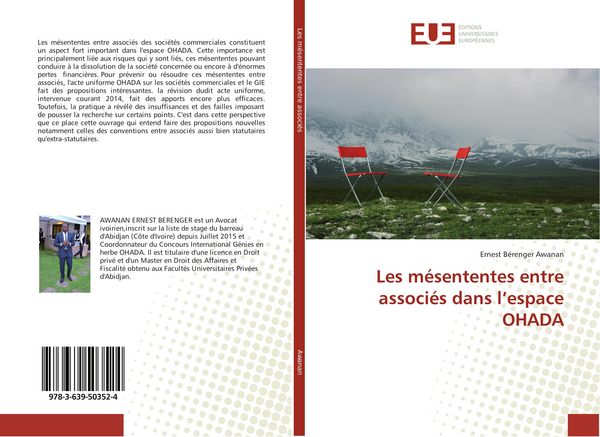 Produktbild: Les m&eacute;sententes entre associ&eacute;s dans l'espace OHADA