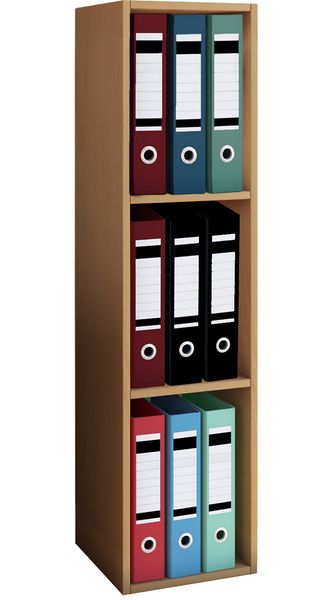 Produktbild: Holz B&uuml;ro Regal B&uuml;cher Ordner Aktenregal Offas 3f