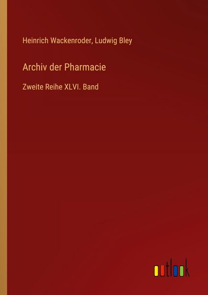 Produktbild: Archiv der Pharmacie