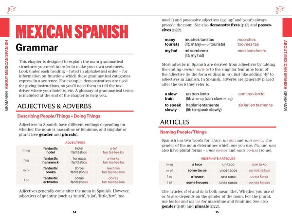 Produktbild: Lonely Planet Mexican Spanish Travel Phrasebook & Dictionary