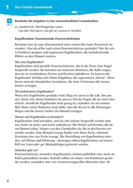 Produktbild: Klett 10-Minuten-Training Deutsch Texte lesen und verstehen 6. Klasse