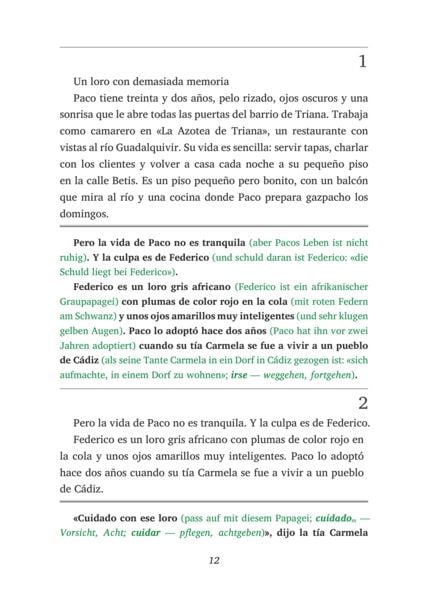 Produktbild: El loro fugitivo de Triana - Spanisch lernen mit lustigen Kurzgeschichten A1-A2 (+ Audio-Online)