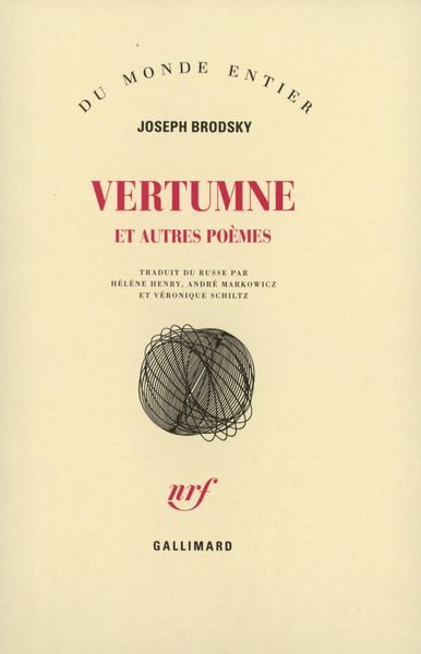 Produktbild: Vertumne : et autres po&egrave;mes