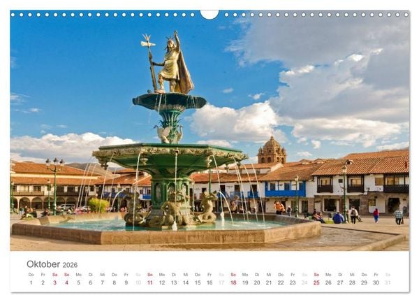 Produktbild: Peru - Perle der Anden (Wandkalender 2026 DIN A3 quer), CALVENDO Monatskalender
