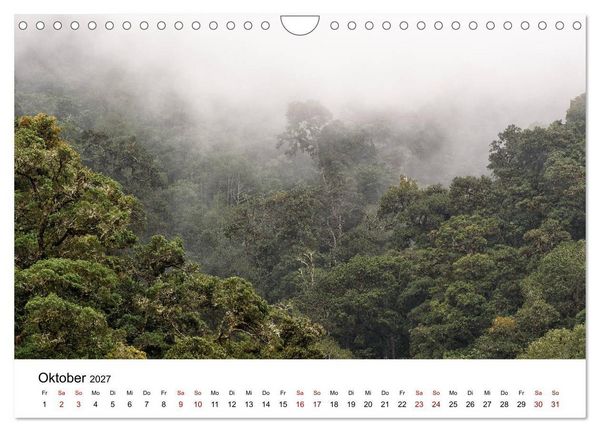 Produktbild: Costa Rica - das Naturparadies (Wandkalender 2027 DIN A4 quer), CALVENDO Monatskalender