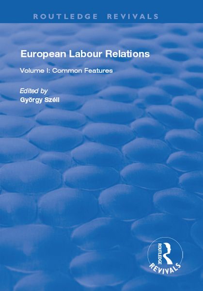 Produktbild: European Labour Relations