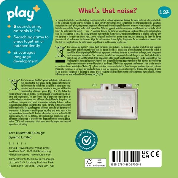 Produktbild: Play+ Shh ... who's there? Jungle Animals