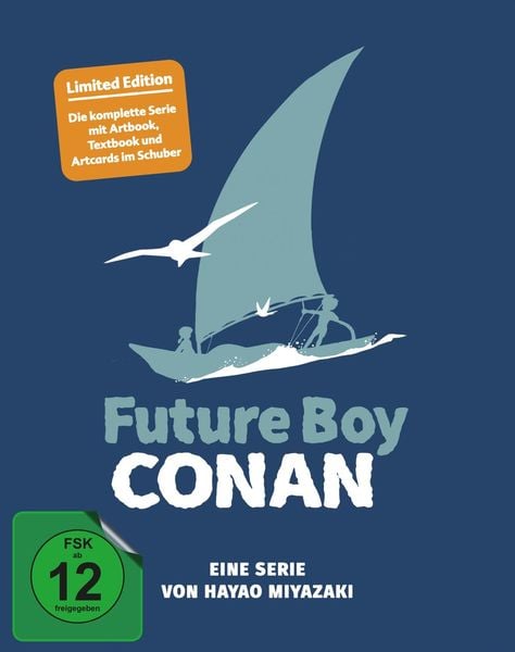 FUTURE BOY CONAN - Die komplette Serie LTD. - Limitierte Edition mit Hardcover-Schuber, Artbook, Textbook und Artcards [4 BRs], Blu-ray