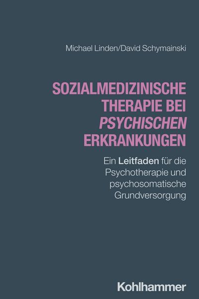 Produktbild: Sozialmedizinische Therapie bei psychischen Erkrankungen