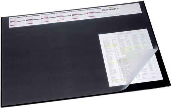 Produktbild: Durable 7204 720401 Schreibunterlage Schwarz (B x H) 650 mm x 520 mm