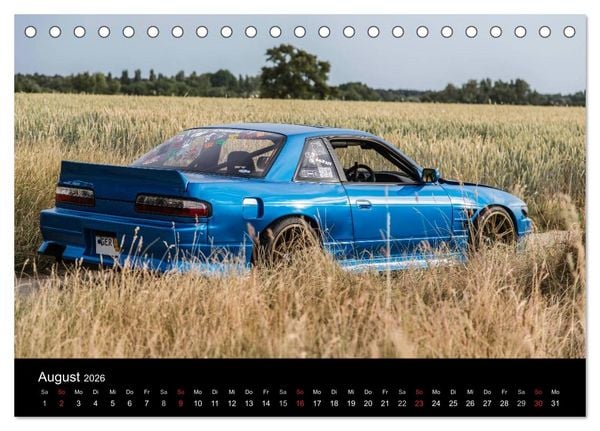 Produktbild: Nissan Silvia PS13 (Tischkalender 2026 DIN A5 quer), CALVENDO Monatskalender