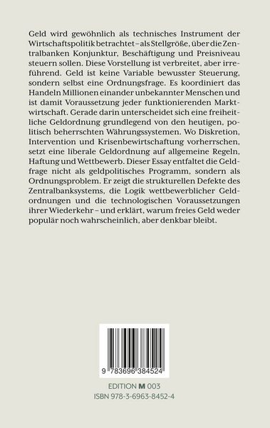 Produktbild: Geld in Freiheit