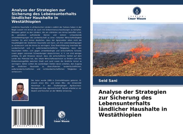 Produktbild: Analyse der Strategien zur Sicherung des Lebensunterhalts l&auml;ndlicher Haushalte in West&auml;thiopien