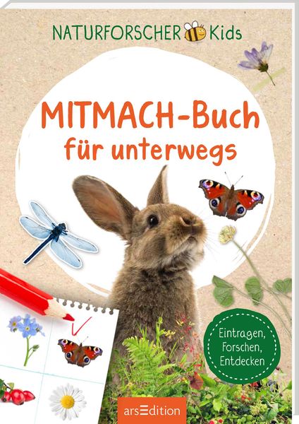 Produktbild: Naturforscher-Kids &ndash; Mitmach-Buch f&uuml;r unterwegs