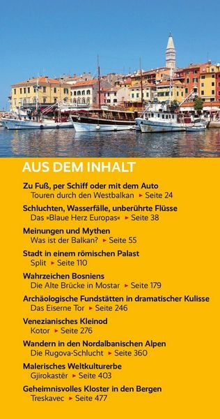 Produktbild: TRESCHER Reisef&uuml;hrer Balkan