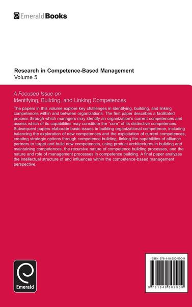 Produktbild: A Focused Issue on Identifying, Building and Linking Competences