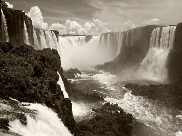 Produktbild: CALVENDO Puzzle Ein Motiv aus dem Kalender Naturerbe Iguaz&uacute; | 1000 Teile Lege-Gr&ouml;&szlig;e 64x48cm Foto-Puzzle f&uuml;r gl&uuml;ckliche Stunden