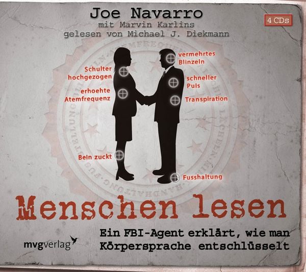 Menschen lesen - Joe Navarro, CD, 9783868825756