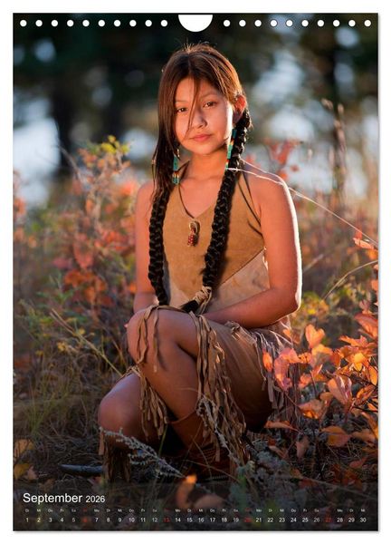 Produktbild: INDIANER Portrait Collection 2 (Wandkalender 2026 DIN A4 hoch), CALVENDO Monatskalender