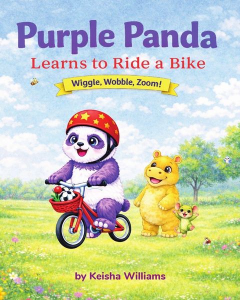 Produktbild: Purple Panda Learns to Ride a Bike