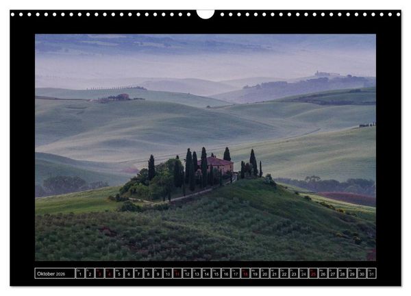 Produktbild: Toskana - Die Magie des Val d'Orcia (Wandkalender 2026 DIN A3 quer), CALVENDO Monatskalender