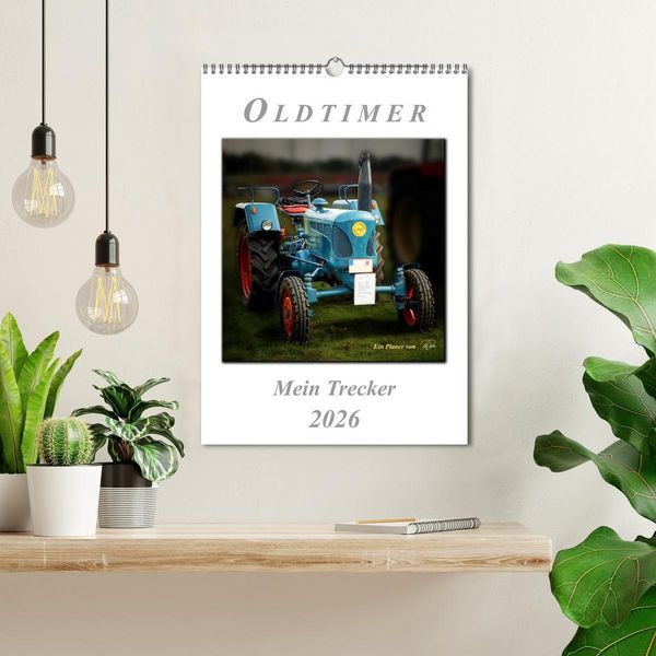 Produktbild: Oldtimer - mein Trecker (Wandkalender 2026 DIN A3 hoch), CALVENDO Monatskalender