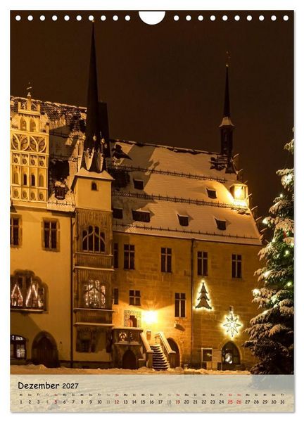 Produktbild: Neustadt an der Orla (Wandkalender 2027 DIN A4 hoch), CALVENDO Monatskalender