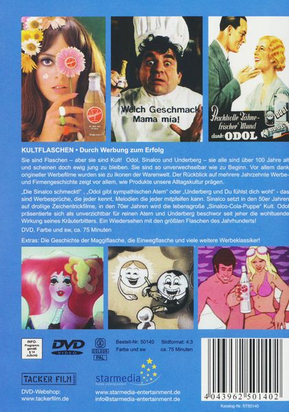 Produktbild: Kultflaschen - Durch Werbung zum Erfolg