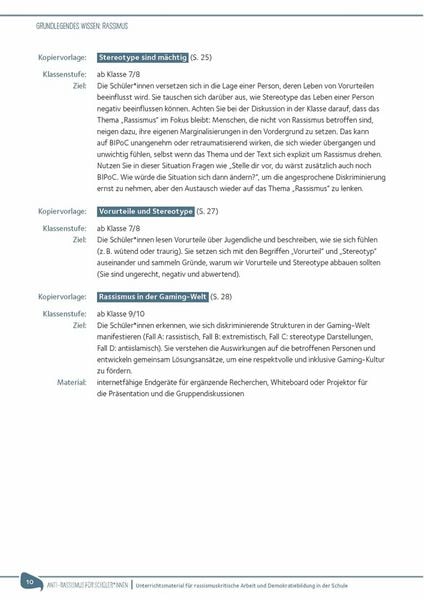 Produktbild: Anti-Rassismus f&uuml;r Sch&uuml;ler*innen