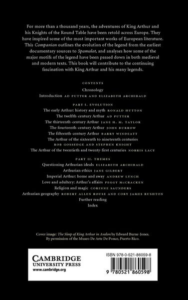 Produktbild: The Cambridge Companion to the Arthurian Legend