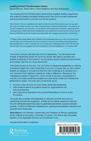 Produktbild: Distributed School Leadership
