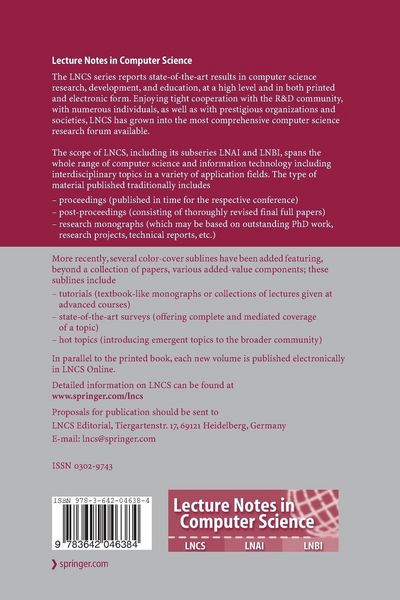 Produktbild: Relations and Kleene Algebra in Computer Science