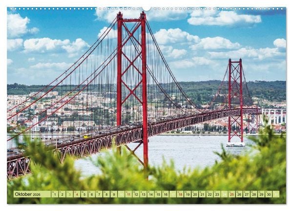 Produktbild: Mein Lissabon (Wandkalender 2026 DIN A2 quer), CALVENDO Monatskalender