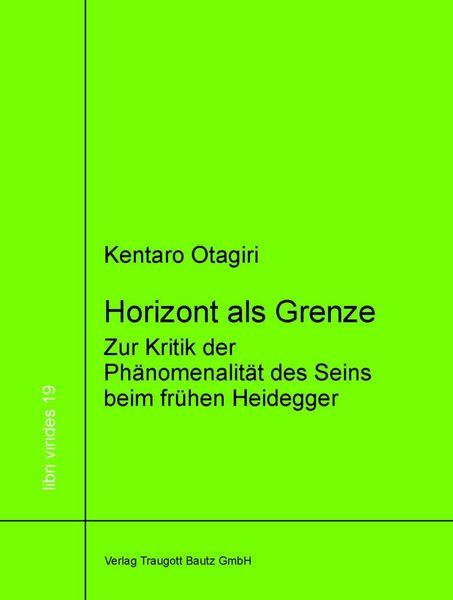 Produktbild: Horizont als Grenze