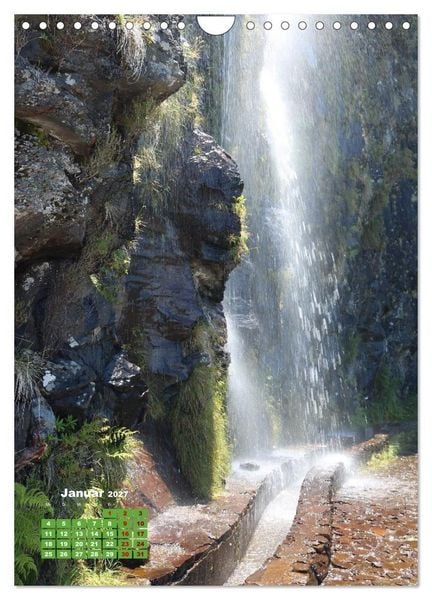 Produktbild: Levadas auf Madeira. Wildromantische Wanderwege (Wandkalender 2027 DIN A4 hoch), CALVENDO Monatskalender