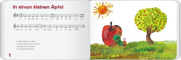 Produktbild: Die kleine Raupe Nimmersatt - Mein Liederbuch