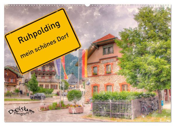 Produktbild: Ruhpolding mein sch&ouml;nes Dorf (Wandkalender 2026 DIN A2 quer), CALVENDO Monatskalender