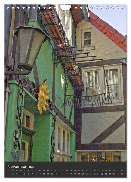 Produktbild: Highlights in Bremen (Wandkalender 2026 DIN A4 hoch), CALVENDO Monatskalender