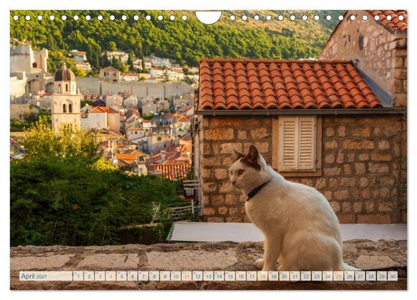Produktbild: Dubrovnik historische Altstadt - UNESCO‑Welterbe im sonnigen Kroatien (Wandkalender 2027 DIN A4 quer), CALVENDO Monatskalender