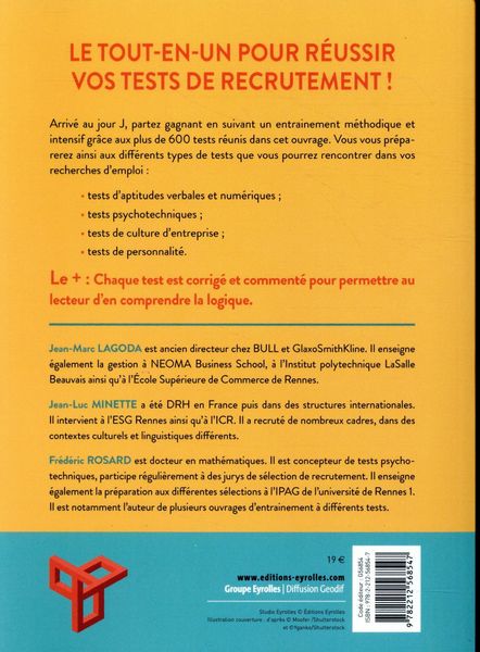 Produktbild: 600 tests de recrutement s