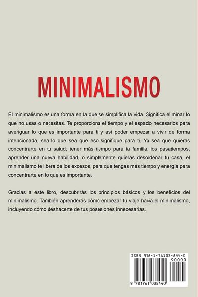 Produktbild: Minimalismo