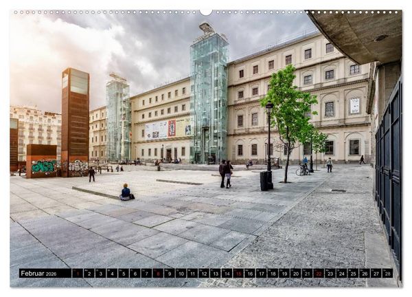 Produktbild: Madrid entdecken (Wandkalender 2026 DIN A2 quer), CALVENDO Monatskalender